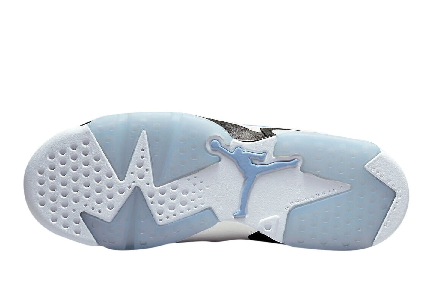 Air 6 Retro 'White / UNC University Blue' (2022) (GS)