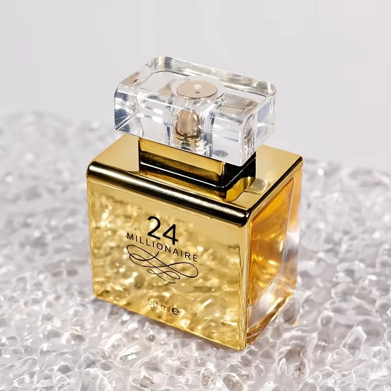 24K Pure Gold Long Lasting Perfume for Women'S Perfume Sweet Fruity Strawberry Vanilla