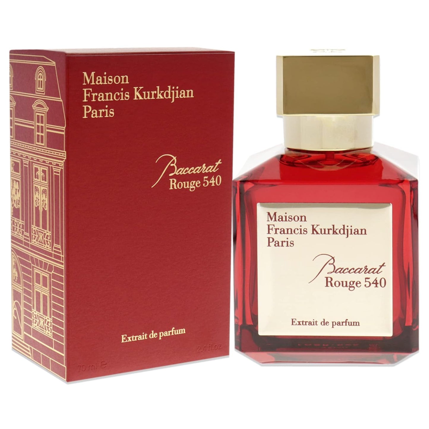 Baccarat Rouge 540 Pure Perfume, 2.3 Fl Oz (Pack of 1)