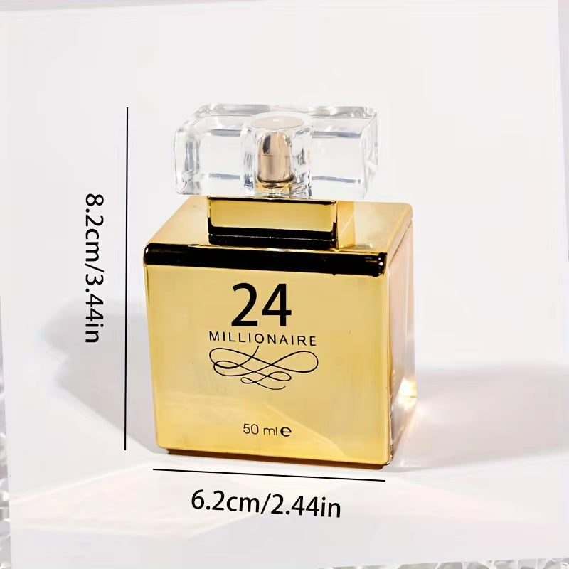 24K Pure Gold Long Lasting Perfume for Women'S Perfume Sweet Fruity Strawberry Vanilla