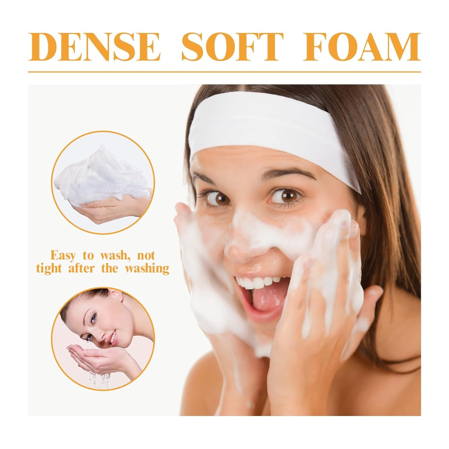 2 Pcs Turmeric Foaming Face Wash, Deep Cleaning Scrub Exfoliating Glow Wash Turmeric Facial Cleanser with Brush for All Skin.